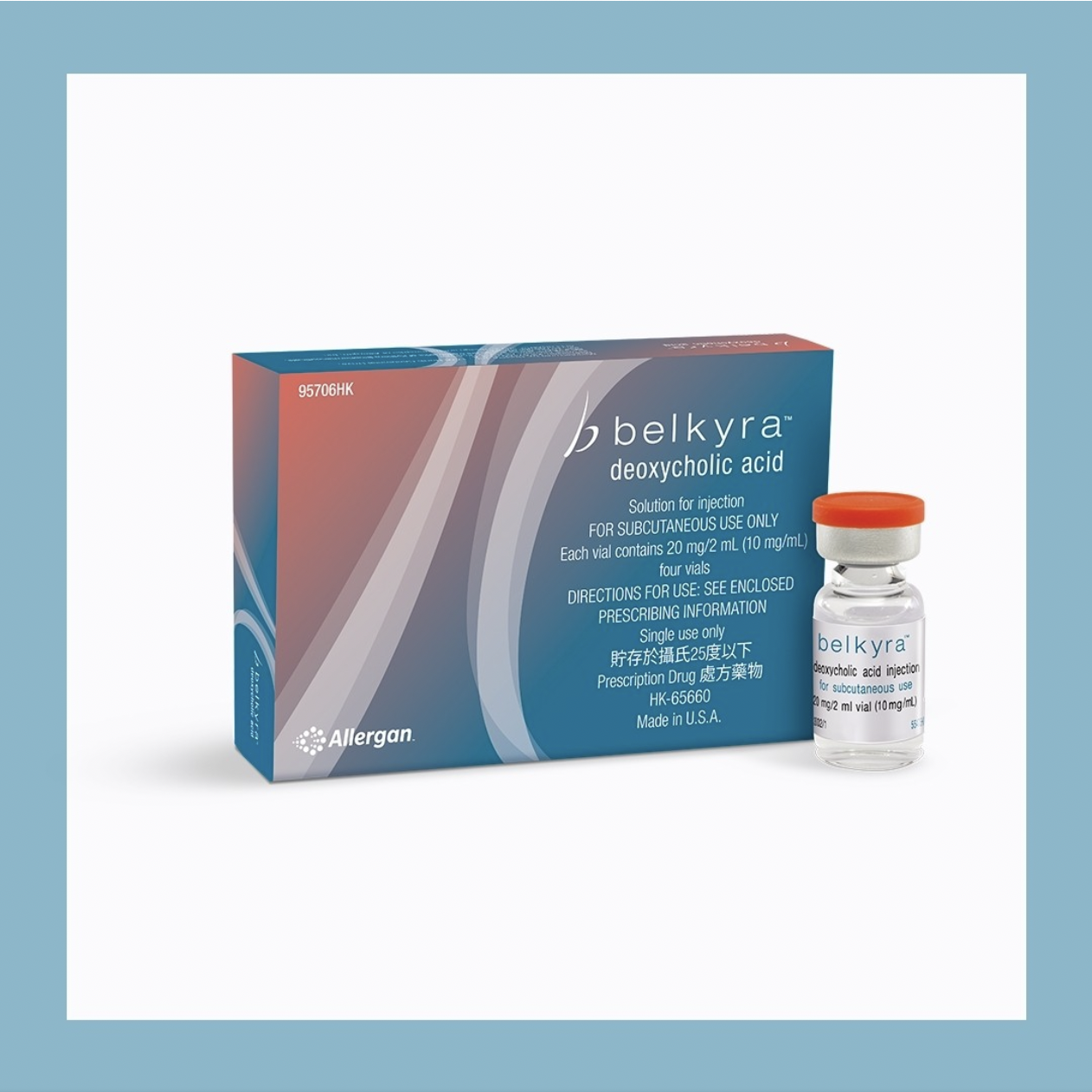 Belkyra 永久溶脂针 2 Belkyra 溶脂針